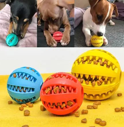 Pelota interactiva de juguete para perros