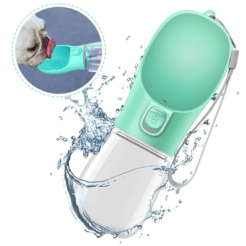 Botella de agua portátil para mascotas