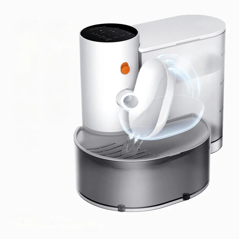 Fuente de agua para gatos recargable y automática