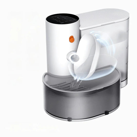 Fuente de agua para gatos recargable y automática